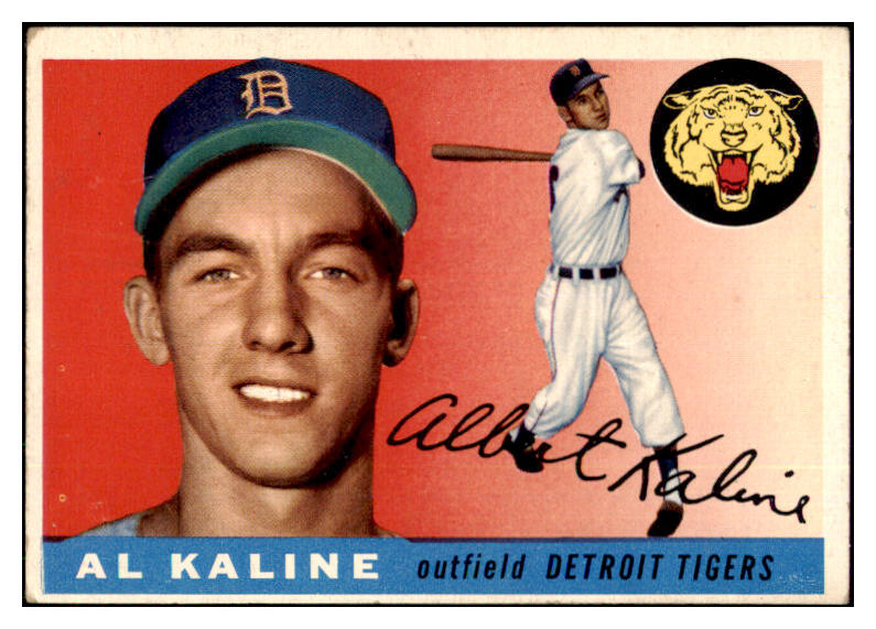 1955 Topps Baseball #004 Al Kaline Tigers VG-EX 480647