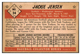 1953 Bowman Color Baseball #024 Jackie Jensen Senators VG-EX 480651