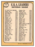 1968 Topps Baseball #007 N.L. ERA Leaders Niekro EX 480664