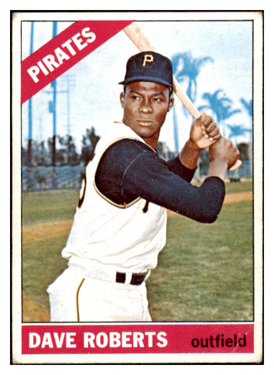 1966 Topps Baseball #571 Dave Roberts Pirates VG-EX 480753