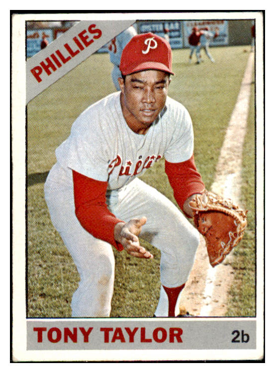1966 Topps Baseball #585 Tony Taylor Phillies VG-EX 480765