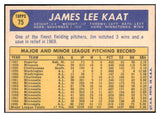 1970 Topps Baseball #075 Jim Kaat Twins EX 480788