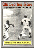 1970 Topps Baseball #308 World Series Game 4 Martin EX 480800