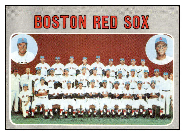 1970 Topps Baseball #563 Boston Red Sox Team EX 480802
