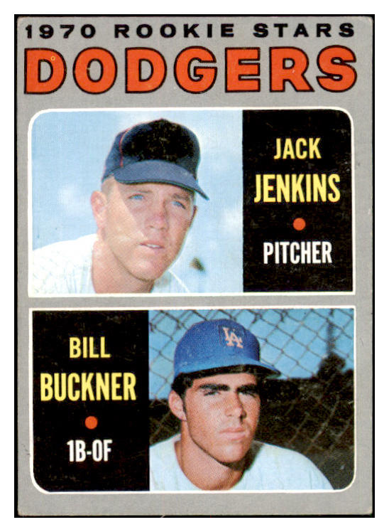 1970 Topps Baseball #286 Bill Buckner Dodgers VG-EX 480808