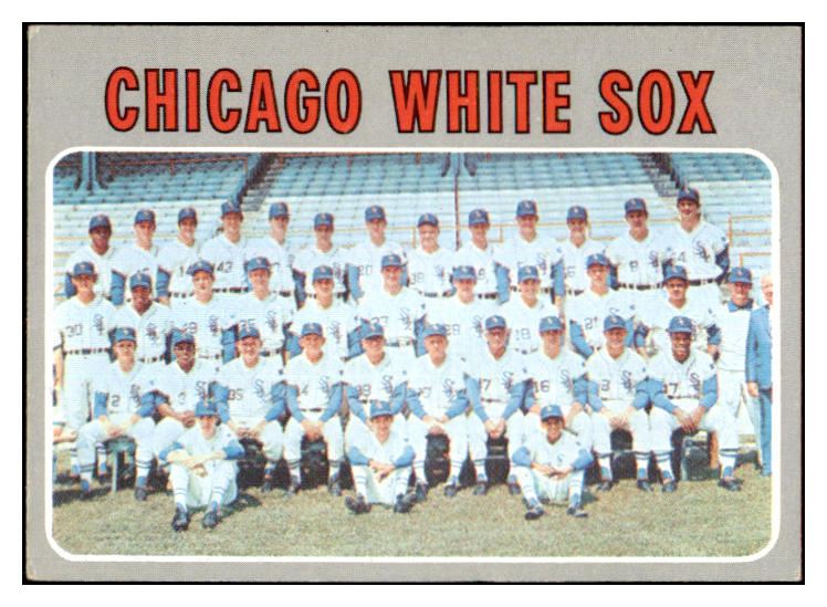 1970 Topps Baseball #501 Chicago White Sox Team VG-EX 480841