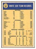 1970 Topps Baseball #501 Chicago White Sox Team VG-EX 480841