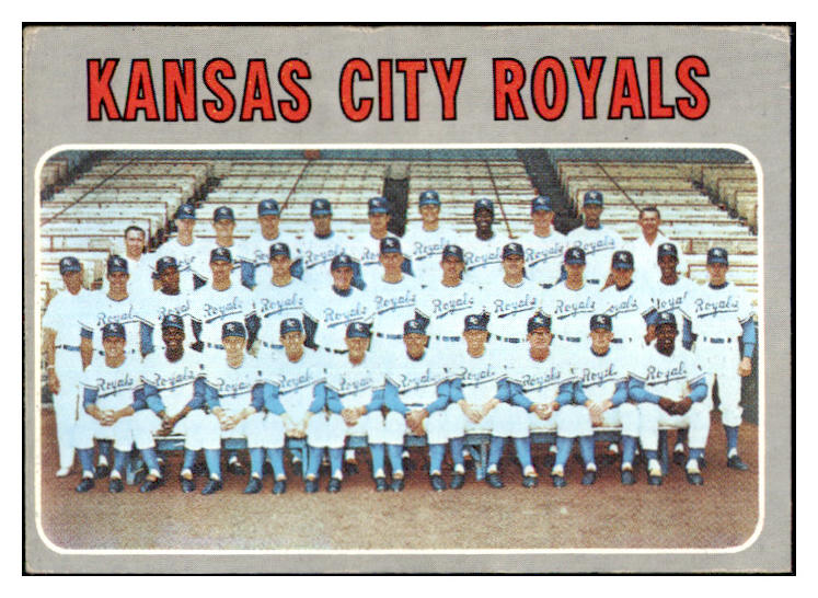 1970 Topps Baseball #422 Kansas City Royals Team VG-EX 480844