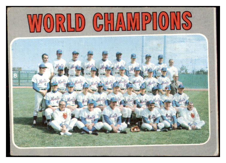 1970 Topps Baseball #001 New York Mets Team VG-EX 480848