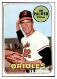 1969 Topps Baseball #573 Jim Palmer Orioles EX-MT