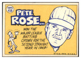 1970 Topps Baseball #458 Pete Rose A.S. Reds VG-EX 480898