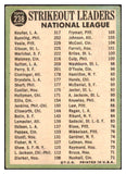 1967 Topps Baseball #238 N.L. Strike Out Leaders Sandy Koufax VG-EX 480938