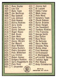 1967 Topps Baseball #361 Checklist 5 Roberto Clemente VG-EX 480960