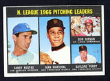 1967 Topps Baseball #236 N.L. Win Leaders Sandy Koufax VG-EX 480966