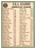 1967 Topps Baseball #233 A.L. ERA Leaders Peters VG-EX 480979