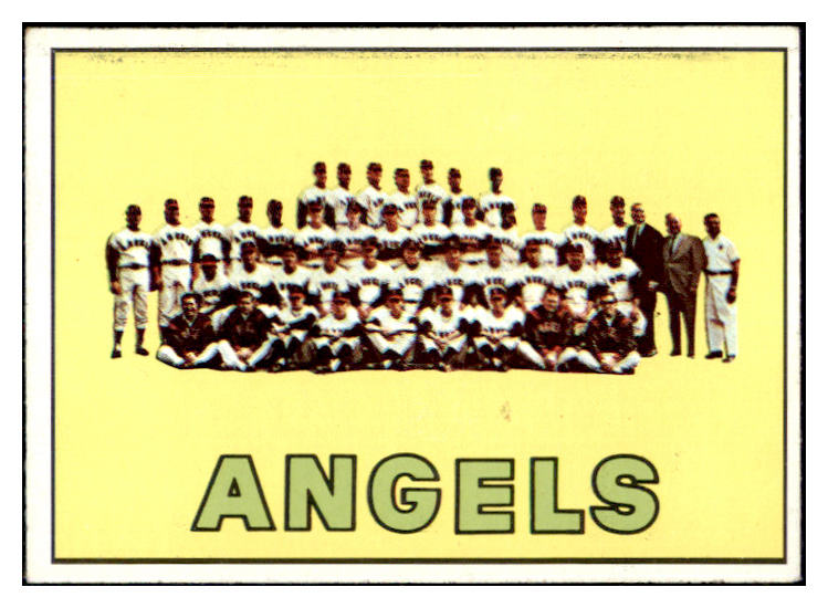 1967 Topps Baseball #327 California Angels Team VG-EX 480984