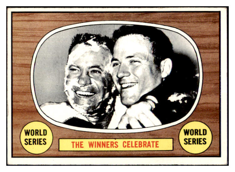 1967 Topps Baseball #155 World Series Summary Bauer VG-EX 480986