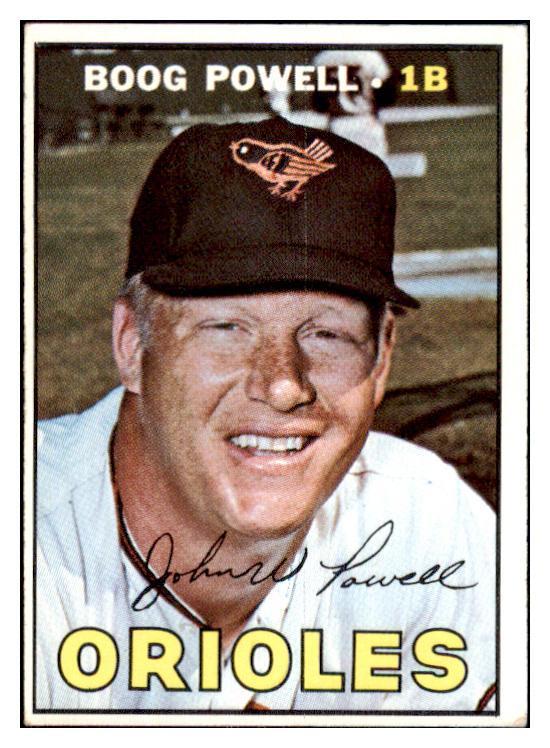 1967 Topps Baseball #230 Boog Powell Orioles EX 481061