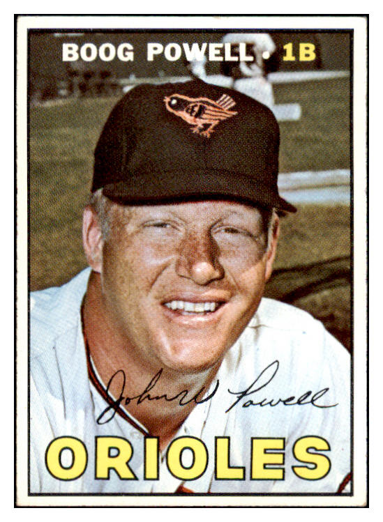 1967 Topps Baseball #230 Boog Powell Orioles EX 481062