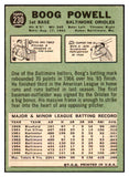 1967 Topps Baseball #230 Boog Powell Orioles EX 481062