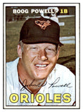 1967 Topps Baseball #230 Boog Powell Orioles EX 481063