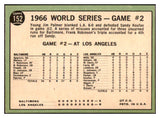 1967 Topps Baseball #152 World Series Game 2 Jim Palmer EX 481067