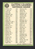 1967 Topps Baseball #240 N.L. Batting Leaders Matty Alou EX 481079