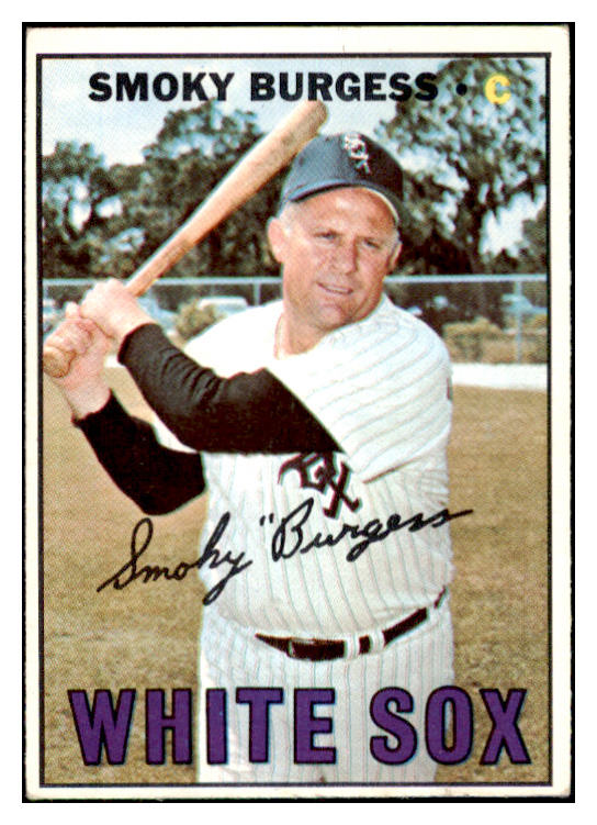 1967 Topps Baseball #506 Smoky Burgess White Sox EX 481087
