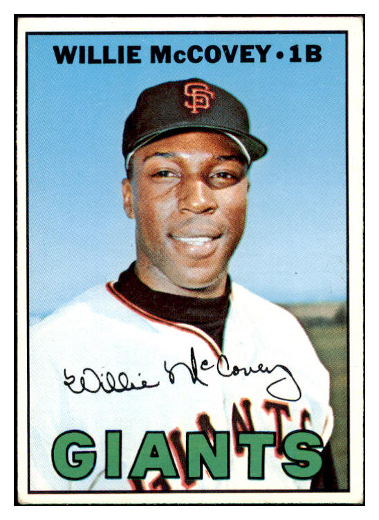 1967 Topps Baseball #480 Willie McCovey Giants EX+/EX-MT