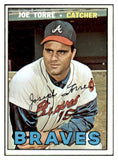 1967 Topps Baseball #350 Joe Torre Braves VG-EX 481097