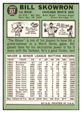 1967 Topps Baseball #357 Bill Skowron White Sox VG-EX 481104