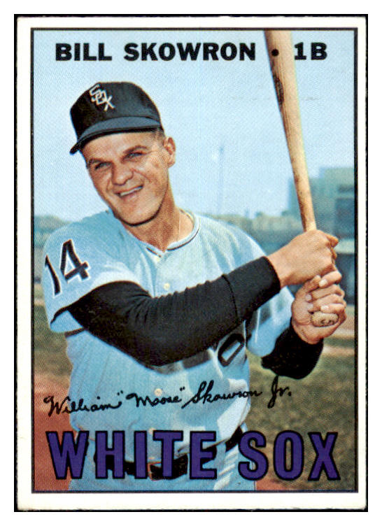 1967 Topps Baseball #357 Bill Skowron White Sox VG-EX 481105