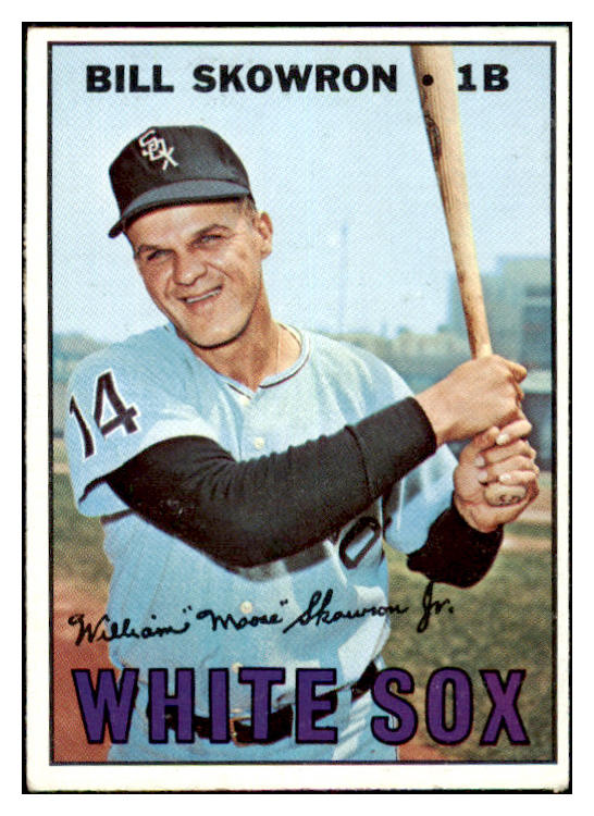 1967 Topps Baseball #357 Bill Skowron White Sox VG-EX 481106