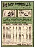 1967 Topps Baseball #265 Lou Burdette Angels VG-EX 481125