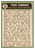 1967 Topps Baseball #334 Harmon Killebrew Bob Allison VG-EX 481151