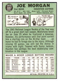 1967 Topps Baseball #337 Joe Morgan Astros VG-EX 481161