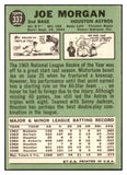 1967 Topps Baseball #337 Joe Morgan Astros VG-EX 481162