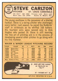 1968 Topps Baseball #408 Steve Carlton Cardinals EX-MT