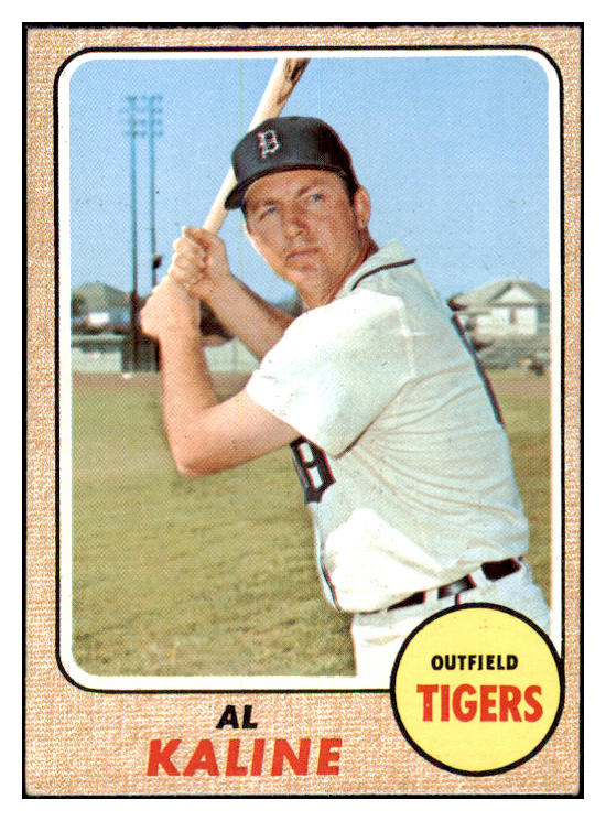 1968 Topps Baseball #240 Al Kaline Tigers EX-MT