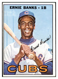 1967 Topps Baseball #215 Ernie Banks Cubs VG-EX 481177