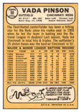 1968 Topps Baseball #090 Vada Pinson Reds EX 481199