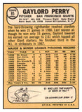 1968 Topps Baseball #085 Gaylord Perry Giants EX-MT