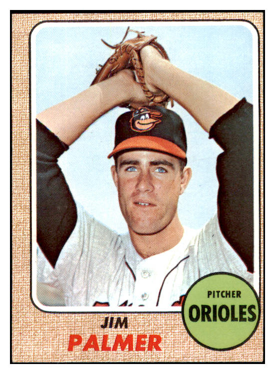 1968 Topps Baseball #575 Jim Palmer Orioles VG-EX 481225