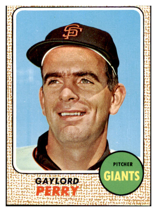 1968 Topps Baseball #085 Gaylord Perry Giants VG-EX 481227