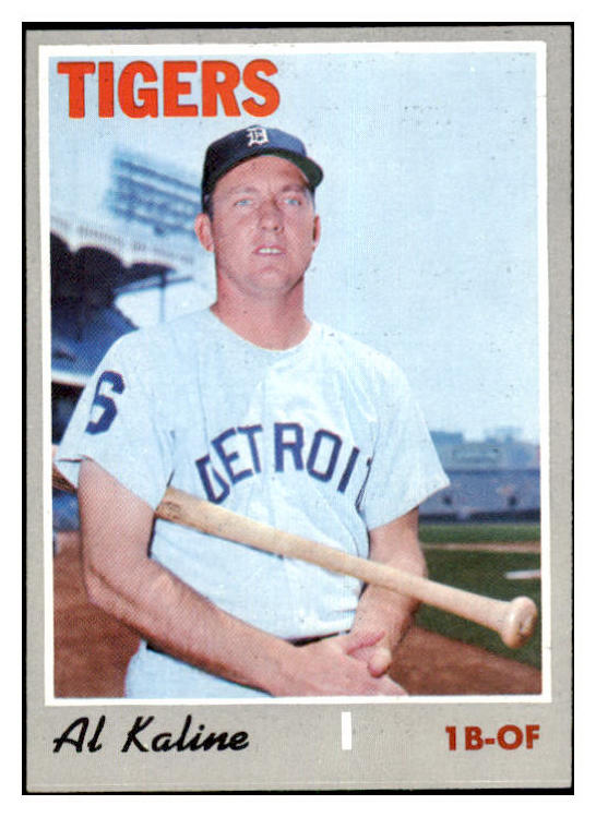 1970 Topps Baseball #640 Al Kaline Tigers EX-MT/NR-MT 481353