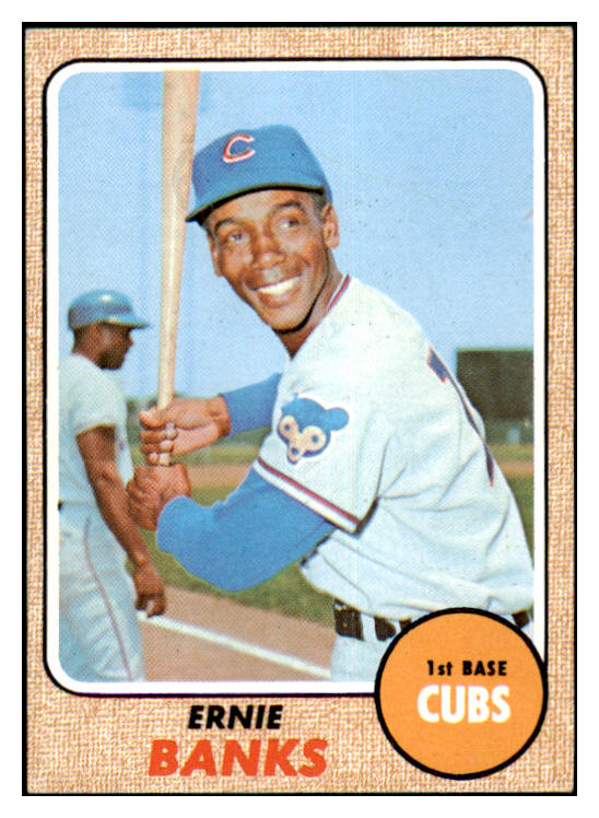 1968 Topps Baseball #355 Ernie Banks Cubs NR-MT 481371