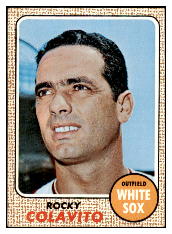 1968 Topps Baseball #099 Rocky Colavito White Sox EX 481412