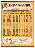 1968 Topps Baseball #099 Rocky Colavito White Sox EX 481412