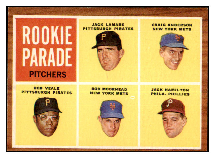 1962 Topps Baseball #593 Bob Veale Pirates EX-MT 481418