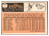 1966 Topps Baseball #523 Bob Sadowski Red Sox NR-MT 481465